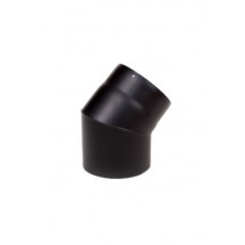 2MM 120 bocht 45 graden zwart