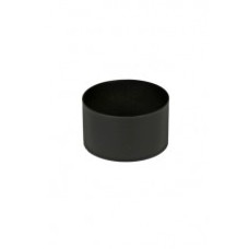 2MM 150 kachelaansluitstuk zwart