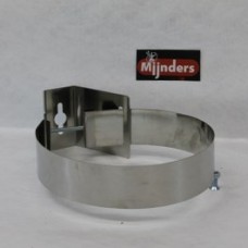 Muurbeugel vast zwart