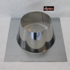 Dakdoorvoer plat RVS + verzinkt
