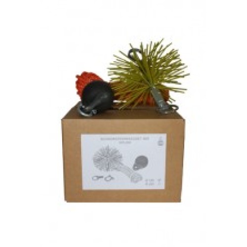 200 bolveegset Nylon met touw 56/6